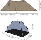 1 Person Outdoor Camping Tunnel Tent Hot Tents for Family Team Outdoor Backpacking Camping Hiking