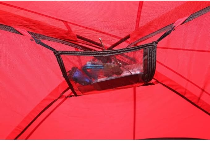 Outdoor Backpack Tent Outdoor Camping 10-Person Red Family Picnic Portable Tent Hiking Tent