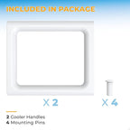 Cooler Handle Replacement Parts for Coleman 2-Way,Xtreme Cooler Handle for Camping Cooler Accessories,Double Layer Durable Design Cooler Part #3000005306#R5286b120g