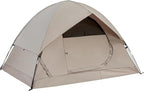 Spacious Waterproof 2/4 Person 4-Season Tent with Big Rain Fly – Versatile Outdoor Camping Tent for Hiking, Backpacking, and Festivals – Easy Setup & Durable Design