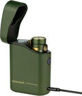 OLIGHT Baton4 Premium Edition EDC Flashlights 1300 Lumens with Type-C Charging Box, Powered By Rechargeable Battery, Small Bright Light IPX8 Waterproof for Emergencies Outdoors (OD Green)