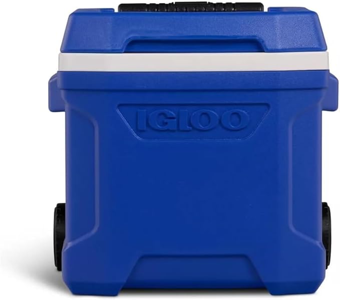Igloos Profile II 16-Quart Wheeled Cooler with Telescoping Handle, THERMECOOL Insulation, 24-Can Capacity