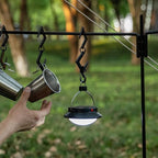 Portable LED Camping Lantern, Lightweight & Compact Tent Light for Camping, Hiking, Backpacking, Fishing & Emergency Use, 3 Brightness Modes, Battery Powered, Perfect for Power Outages & Hurricane