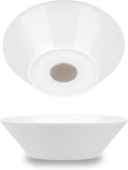 silwy® Non-Slip Magnetic Porcelain Bowls (Set of 2) - Ideal for Camping, Caravaning, and Boating - Stackable Without Rattling