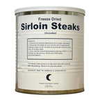 Military Surplus Freeze Dried Uncooked Sirloin Steaks Can, Jarred and Packed Emergency Food Supply Survival, Camping, Backpacking Long Term Food Storage 25+ years shelf life | Easy Prep Survival Food