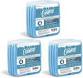 Cool Coolers by Fit + Fresh, Reusable & Long-Lasting Slim Ice Packs, Cold Packs for Lunch Boxes, Ice Packs for Lunch Bags, Blue 12 Pack