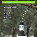 Outdoor Camping Lantern Hook for Tent lamp Hanger, Bird feeders, Garden Lights, Heavy Duty Outdoor Light Hook - Sturdy and Non Slip Pole Hooks for Yard lightings, Decor, 2 PCS