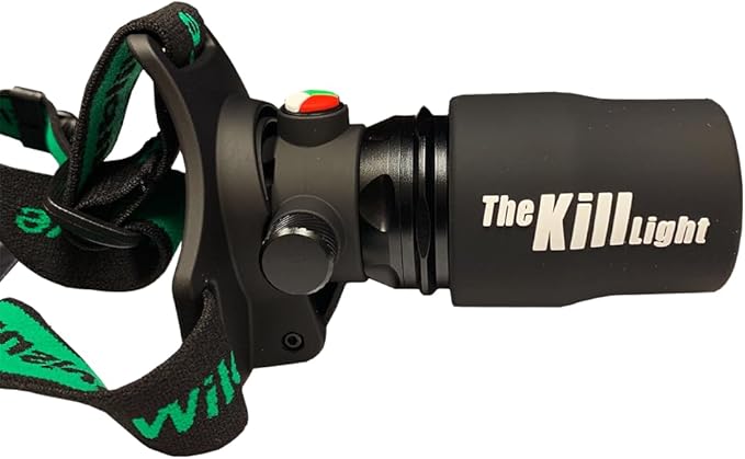 Elusive Wildlife 3-in-1 LED Headlamp Kit with Adjustable Beam for Hunting, Hiking and Camping-Dimmable, Zoomable led headlamp with Over 200 Yards Distance High Power headlamps for Hunters