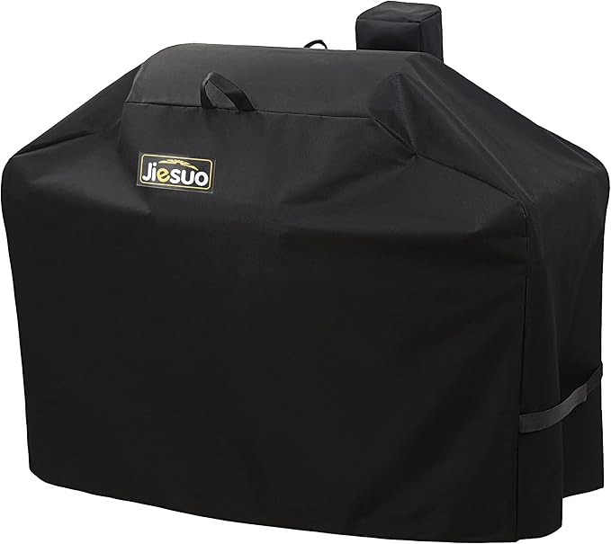 Pellet Grill Cover for Camp Chef DLX 24, SmokePro 24, PG24, SG24, Woodwind Pellet Grills, Heavy Duty Waterproof Outdoor Barbeque Grill Accessories