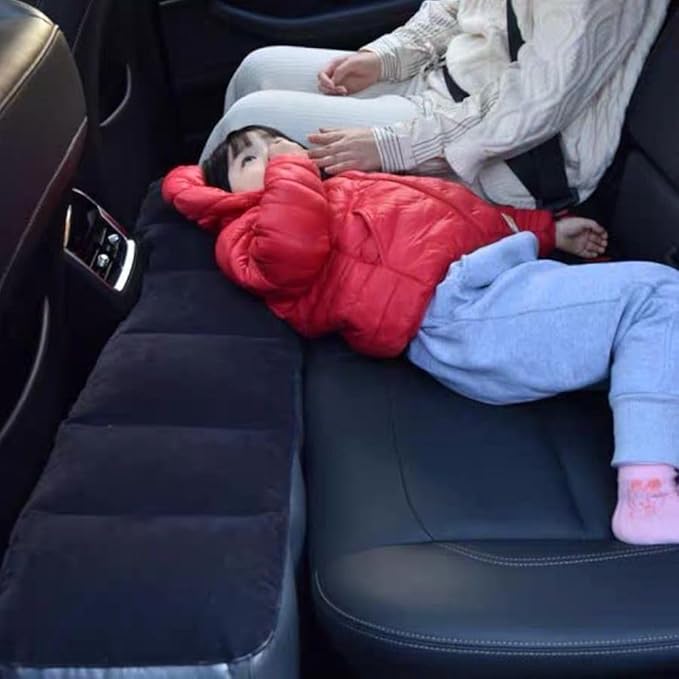 Car Bed, Car Air Bed, Car Mattress, Back Seat Bed, Back Seat Gap Filler Pad, Inflatable, Extender, Portable Sleeping Accessories for SUV, Camping, Travel, Rest