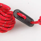 20PCS Plastic Cord Tensioners Rope Adjuster Tent Guy-Line Wind Rope Buckle Fastener Tightener for Camping Hiking Outdoor Gear Accessories