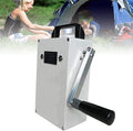 Outdoor Generator Portable Hand Crank Generator,12v 220v 5000mah 150w Solar Hand Shake Generator,for Emergency, Camping,Led Emergency Power Lighting Should,220V