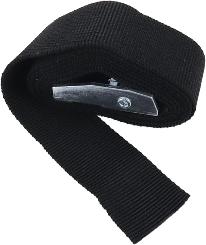 5Pcs Tie Down Straps Black Nylon Strap 1"*39.37" (3.28ft) Adjustable Straps with Heavy Duty Cam Lock Buckles, Lashing Strap for Backpacking, Outdoor Activities