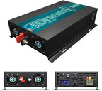 WZRELB 3000watt Pure Sine Wave Inverter 24V DC to 120V AC 60HZ with LED Display Wireless Remote Controller Car Inverter Generator (RBP300024VCRT)