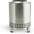 Solo Stove Mesa, 5.1 Inch Tabletop Fire Pit with Stand - Smokeless, Stainless Steel Fire Pit for Camping, Outdoor & Patio- Wood Burning or Pellet Fueled Portable Bonfire, 1.4lbs, Stainless Steel