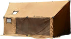 Hammock Hot Tent with Stove Jack and Double-Sided mesh Windows - Spacious, Versatile Wall Tent with Snow Skirt(No Poles)-Waterproof & Windproof, Ideal for Camping, Backpacking, Hiking