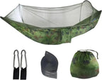 Camping Hammock With Mosquito Net Sleeping Tent Hammock Suitable Camping Hammock Outdoor Furniture，Compatible For Garden(Camouflage)