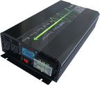 3000W Pure Sine Wave Power Inverter Converter 24V DC to 120V AC 60HZ Off Grid with LCD Display for RV Camping Home Solar