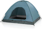 Waterproof Tents for Camping, Camping Dome Tent, 1-4 Person Waterproof Windproof Easy Setup Spacious Family Tents with Carry Bag for Hiking Backpacking Traveling Glamping Beach