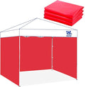 3PCS Canopy Sidewalls for 10x10 Pop Up Canopy Tent Waterproof, 99% UV Protection, 3 Piece Sidewalls, (Sidewall Only, Canopy Tent NOT Included)