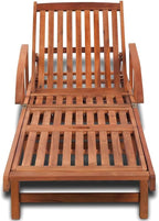 Sun Lounger Solid Acacia Woodrecliner Chair Camping Chairs Tanning Chair Patio chairsSuitable for Gardens, courtyards