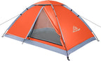 1/2/4/5/6 Person Dome Tents for Camping, Lightweight Portable Backpacking Tent, Small Easy Set Up Outdoor Waterproof Camping Hiking Tent for Adults