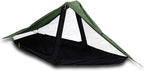 Six Moon Designs Skyscape Scout Green 1 Person Ultralight Tent. 38 oz. Affordable Backpacking, Hiking Tent. Polyurethane Coated 190T Polyester. Trekking Pole Setup. Great 1st Ultralight Camping Tent.