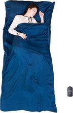 100% Silk Sleep Sack with Zippers on 3 Sides, 87”x43” Large Sleeping Liners for Hotels, Travel & Camping, Multifunctional Travel Sheets (Unzipped:87”x87”) for Adults, Lightweight, All Seasons