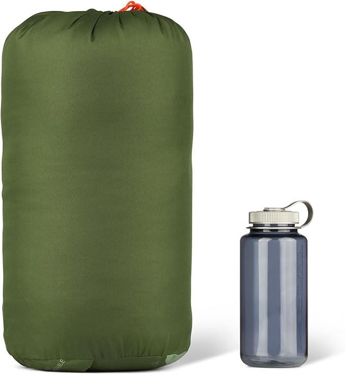 Kelty Kush Queen Air Bed W/Battery-Powered Pump, PVC-Free Queen Air Mattress, Comfy and Plush 6-inch Pad, Carry Bag Included - Indoor/Outdoor Camping Air Bed