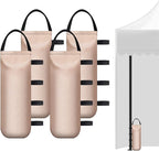 112 LBS Heavy Sand Bags for Canopy Outdoor Advertising Tent Sunshade Fixed Windproof Pop up Canopy Tent (Without Sand) 4-Pack