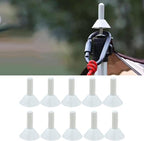 10Pcs Tent Poles Tips Tarp Poles Tip Covers Portable Lightweight Decoration Lightning Caps for Outdoor Activities Fishing