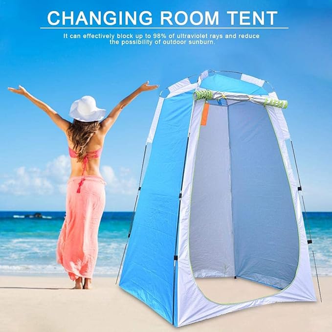 Camping Tent,Shower Tent, Beach Portable Changing Dressing Camping Pop Up Tents Room Sun Sunshade Baby Outdoor Backpack Shelter Canopy