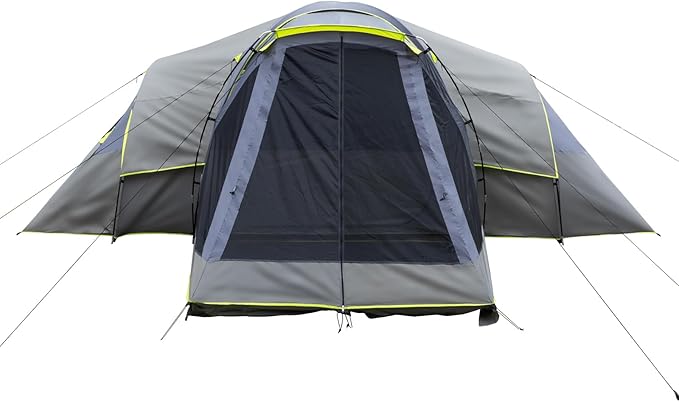 Camping Tents, Family Tent with 3 Rooms, Tent for Camping, Waterproof Large Backpacking Tent for Picnic Survival Hiking Traveling