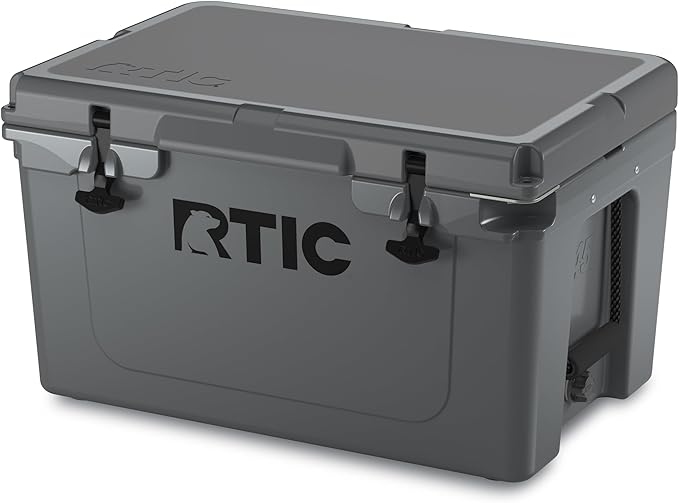RTIC Ultra-Tough Cooler Hard Insulated Portable Ice Chest Box for Beach, Drink, Beverage, Camping, Picnic, Fishing, Boat, Barbecue
