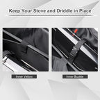i frmmy Premium Camp Stove Carry Case with 0.4 inch Thicken Pearl Foam, Excellent Protection for Coleman 2-Burner Gas Stove