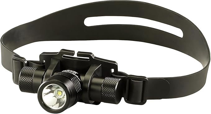 Streamlight 61304 ProTac HL 635-Lumen 8,500-Candela Tactical Headlamp with 90° Tilting Head, Includes Rubber and Elastic STRPS and Non-Rechargeable Batteries, Black