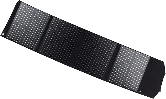 Foldable Solar Panel Waterproof Portable 4 Folds Folding Solar Panel Battery Charger for Camping Outdoor 100W 18V
