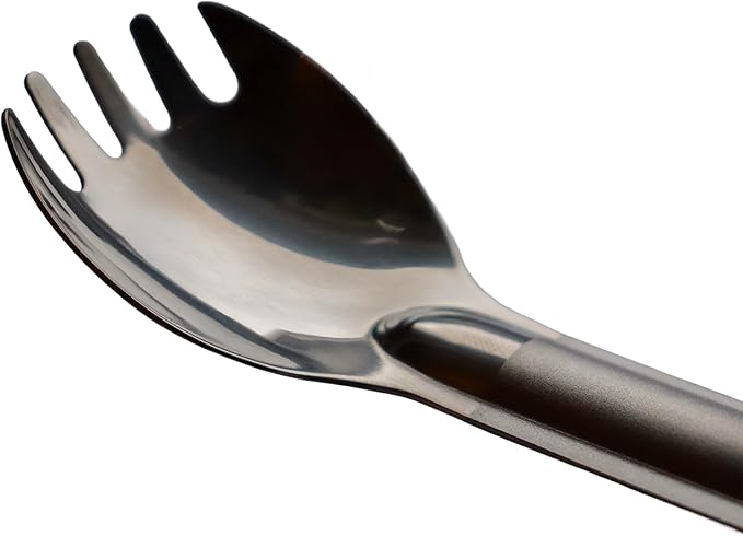 Haven LongSpork Titanium Long-Handle Spork 8.5" - Ultralight Camping Utensil for Backpacking & Freeze-Dried Meals - Long Spoon Fork Combo for Deep Meal Pouches (14 g)