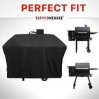 Grill Cover for Camp Chef DLX 24, SmokePro 24, PG24, SG24 Grills, Waterproof and UV Resistant Heavy Duty Grill Cover.