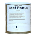 Freeze-Dried Hamburger Ground Beef Patties - 13 oz | Long-Term Emergency Food | 25+ Year Shelf Life | Fully Cooked, High-Protein Survival & Camping Meal | No Refrigeration Required