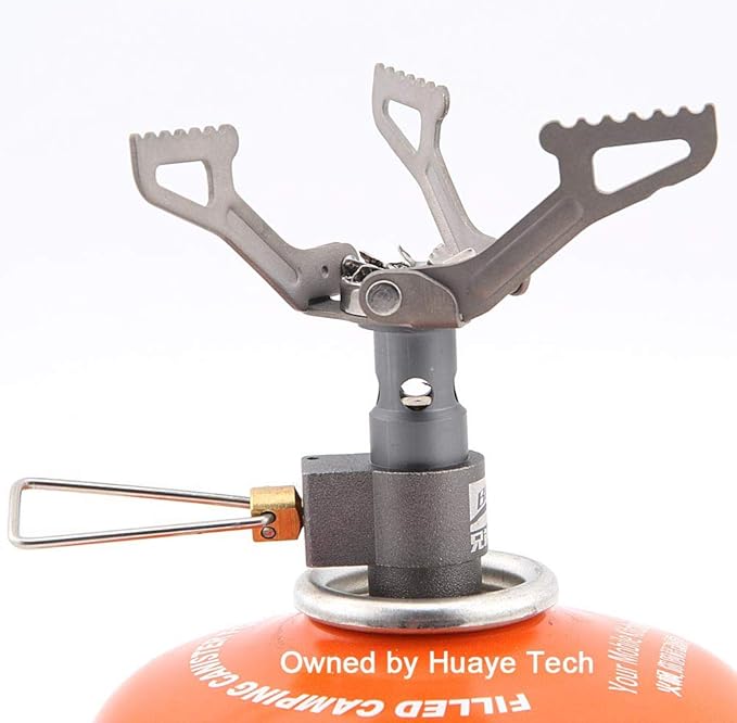 BRS Outdoor BRS-3000T Ultra-Light Titanium Alloy Miniature Portable Picnic Camping Gas Cooking Stove Portable Ultralight Burner 25gram
