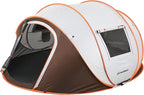 EchoSmile Instant Pop Up Camping Tent, 2/4/6 Person, Easy Setup Tent, Water Resistant Dome, Portable with Carry Bag