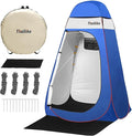 Upgrade Pop Up Privacy Shower Tent, Portable Camping Shower Tent, Camping Toilet Changing Room with Rain Shelter & Extended Floor Mat