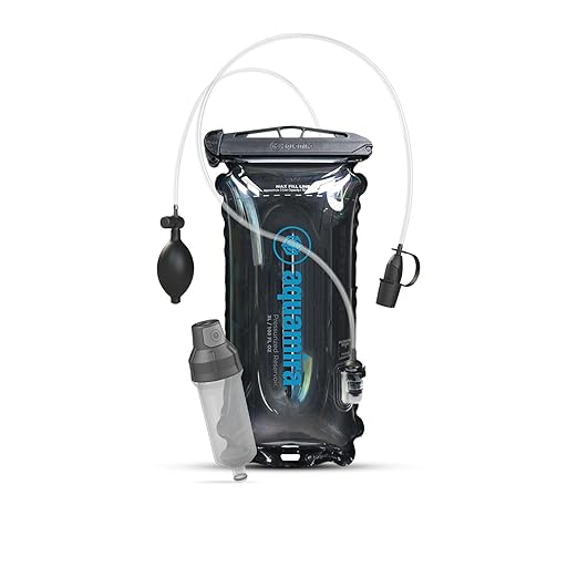 Aquamira 3L Pressurized Reservoir, Water Filtration Reservoir, 100 oz. Capacity