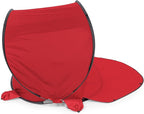 ONIVA - a Picnic Time Brand - Manta Portable Beach Tent - Pop Up Tent - Beach Sun Shelter Pop Up, (Red)