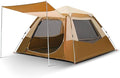Outdoor Camping Tent,3-4 Person Instant Family Camping Tent - Pop-Up Quick Setup Outdoor Tents Automatic Tents for Parties,Picnic,Outdoors Travel,Camping