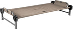 Disc-O-Bed Youth Single Camping Cot Kid-O-Bed, Portable Sleeping Cot for Kids with Included Carry Bag, Indoor and Outdoor Use, Tan
