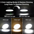 16500mAh 4000LM Rechargeable Camping Light , White/Warm/Nature/RED Hanging Camping Lantern Waterproof Tent Lights with Portable Bag Voice Control(Offline),Christmas Gift for Parents Friends (60W)