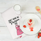 4Pcs Funny Kitchen Towels 24x14 Inch, Cute Kitchen Utensils Waffle Weave Hand Towels for Home Farmhouse, White Absorbent Microfiber Dish Cloth Tea Towel, Housewarming Gifts for Women Mom 2