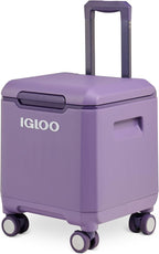 Igloo Tag Along Too Coolers | Insulated Hard Shell Picnic Style Cooler | Rolling Ice Chest